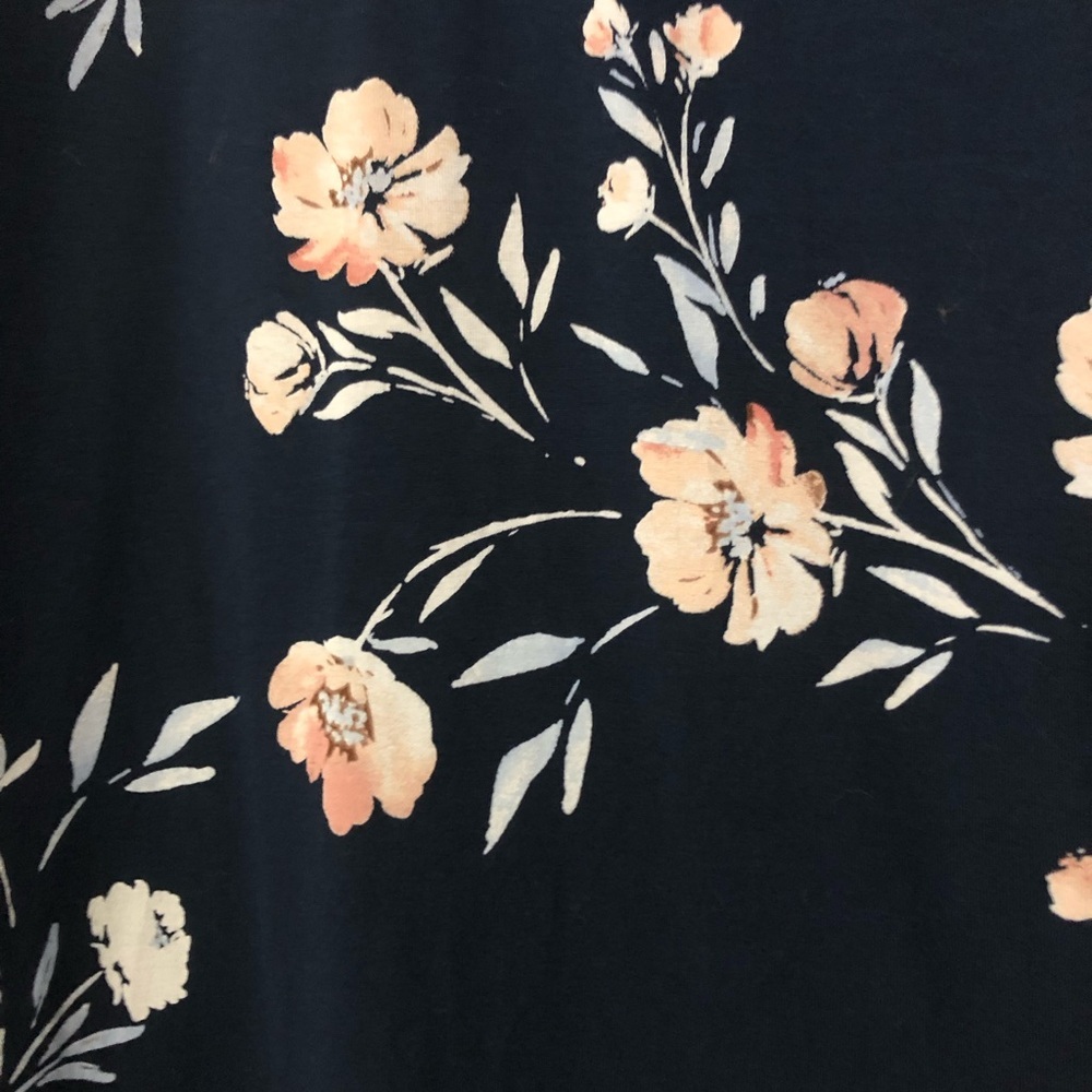 J Jill Wearever Petite Small Floral Dress - Picture 3 of 6